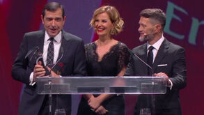 Cristina Ferreira reencontra José Eduardo Moniz na Gala do Benfica