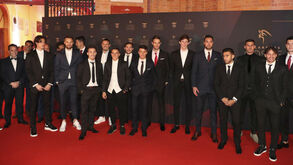 As melhores imagens da gala do Benfica no Campo Pequeno