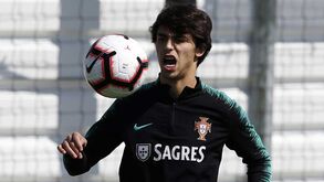 João Félix deixou treino da Seleção Nacional com queixas