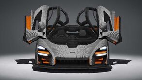 Impressionante: McLaren lança Senna em tamanho real com meio milhão de peças LEGO