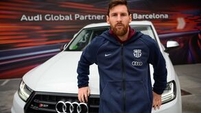 Plantel do Barcelona já tem novos Audi: Messi levou o mais potente mas não foi o único
