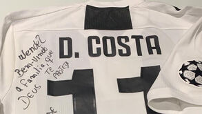 Sportinguista Wendel recebeu prenda de Douglas Costa