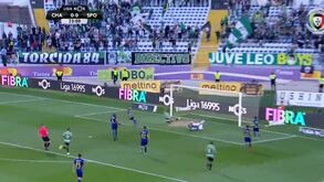 Luiz Phellype marcou assim o seu primeiro golo pelo Sporting