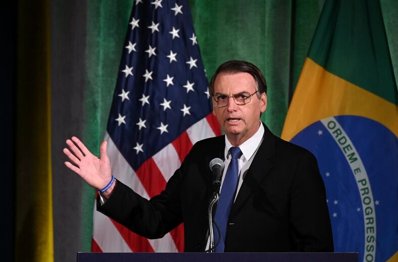 Bolsonaro e Trump encontram-se hoje em Washington