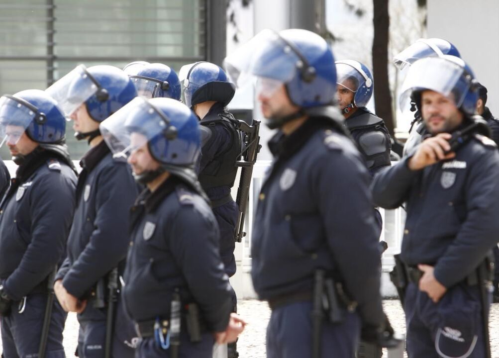 Polícia de choque, manifestação, PSP