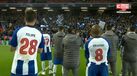 O momento de comunhão arrepiante entre jogadores e quase 3 mil adeptos do FC Porto