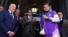 Adeptos acompanharam campeões do FC Porto à Câmara Municipal