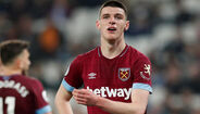 Declan Rice - Médio centro inglês do West Ham de 20 anos, avaliado em 57,7 milhões de euros.