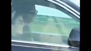 Encontraram Ronaldo a conduzir um Rolls-Royce e não resistiram: «Vamos Cris»