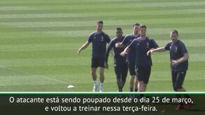 Cristiano Ronaldo prepara assim o regresso à competição