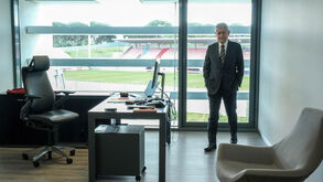 Vieira mostrou gabinete: «Cuidado com o Catão...»