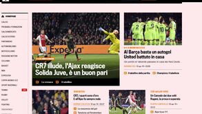 O bestial voo de Ronaldo em destaque na imprensa internacional