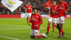 O hat trick que colocou João Félix na história da Liga Europa, do Benfica e do futebol português