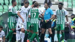 Fábio Coentrão acusou o árbitro de 