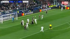 Foi assim que Cristiano Ronaldo marcou o 100.º golo de cabeça na carreira por clubes