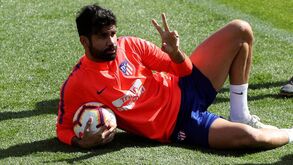 Diego Costa de 'birra' recusa treinar-se com Atlético Madrid