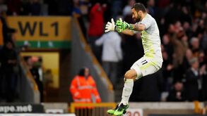 Até Rui Patrício foi exuberante nos festejos: quase só dá Portugal' no Wolves-Arsenal