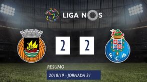 O resumo do Rio Ave-FC Porto