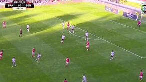 Defesa do Sp. Braga ficou a dormir, Rafa marcou num slalom e pediu desculpa