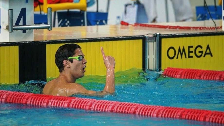 Guilherme Pina sagra-se tricampeão nacional nos 1.500 metros livres