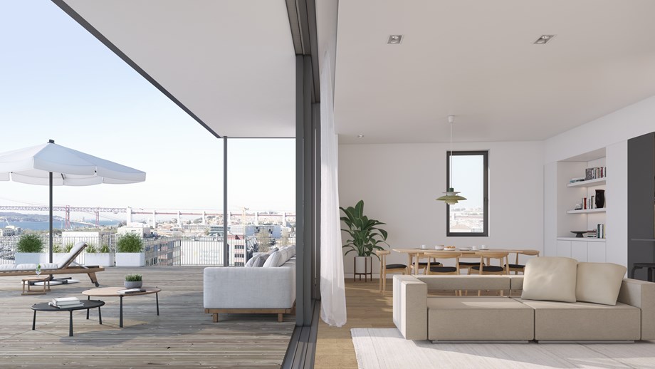 Zona ribeirinha de Lisboa tem novo projeto residencial de luxo com T0 a 250 mil euros