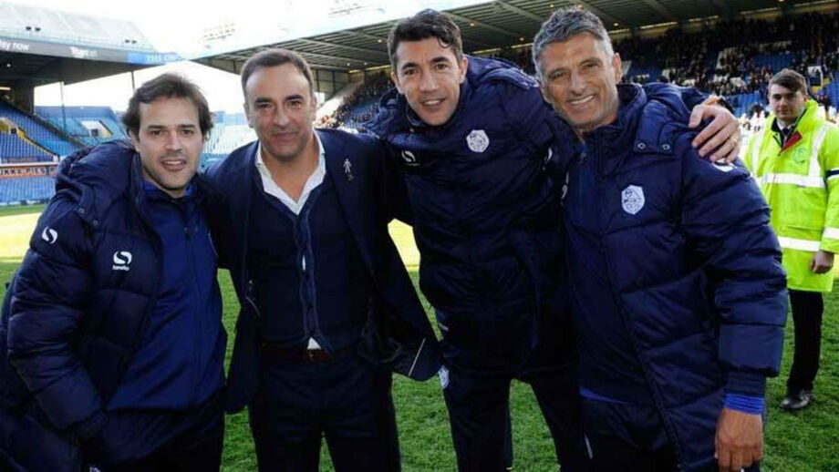 Carlos Carvalhal recorda tempos do Sheffield Wednesday e mostra foto com Bruno Lage