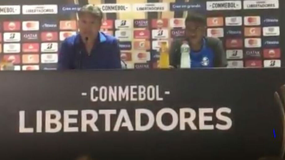 O médio Jean Pyerre, de 20 anos, ouviu recado após jogo da Libertadores