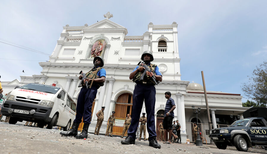 Explosões no Sri Lanka