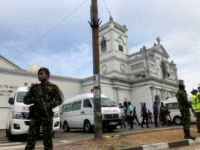 Explosões no Sri Lanka