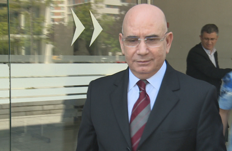 Duarte Lima no Campus de Justiça de Lisboa