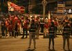 Receção do autocarro do Benfica 