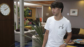 João Félix no Estoril Open para ver jogo de João Sousa