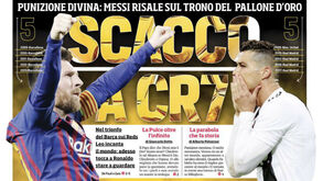 Messi, Ronaldo e a 'luta' pelo desempate na Bola de Ouro: as capas da imprensa internacional