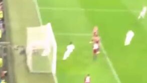 Golo de Ronaldo no dérbi de Turim foi celebrado assim nas bancadas