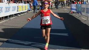 Sara Meloni: a criança de sete anos que corre 10k em 44 minutos