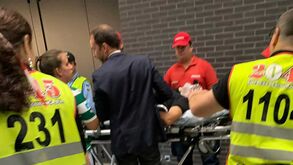 Frederico Varandas prestou os primeiros socorros a adepta no Sporting-Benfica em hóquei