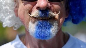 Adeptos do Manchester City prontos para a festa