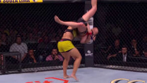 O brutal KO de Jéssica Andrade que deixou o UFC rendido