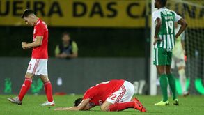 Jogadores do Benfica tiveram descarga emocional após triunfo em Vila do Conde
