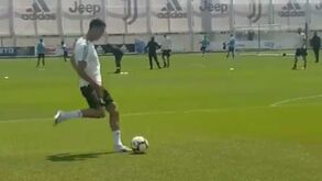 Juventus abriu as portas do treino aos adeptos e Ronaldo ouviu o que queria