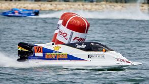 F1 motonáutica: Duarte Benavente com 12.º melhor tempo nos primeiros treinos livres