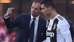 Cristiano Ronaldo despede-se de Allegri: «Estivemos só um ano juntos mas foi excecional»