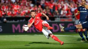 História na Luz: Seferovic fez assim o 100.º golo do Benfica neste campeonato
