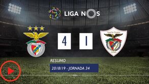 O resumo do jogo que deu o 37.º título ao Benfica