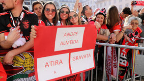 A gravata de André Almeida foi para a Moita