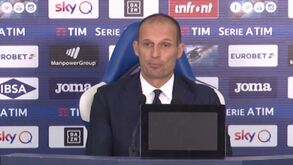 Allegri: «A vida continua, não podia treinar a Juventus durante vinte anos» 