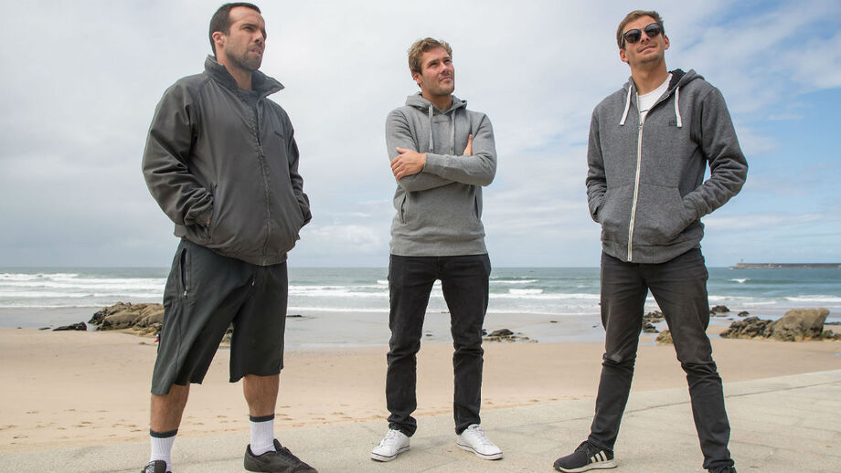 Francisco Carvalho, Pedro Boonman e Filipe Jervis