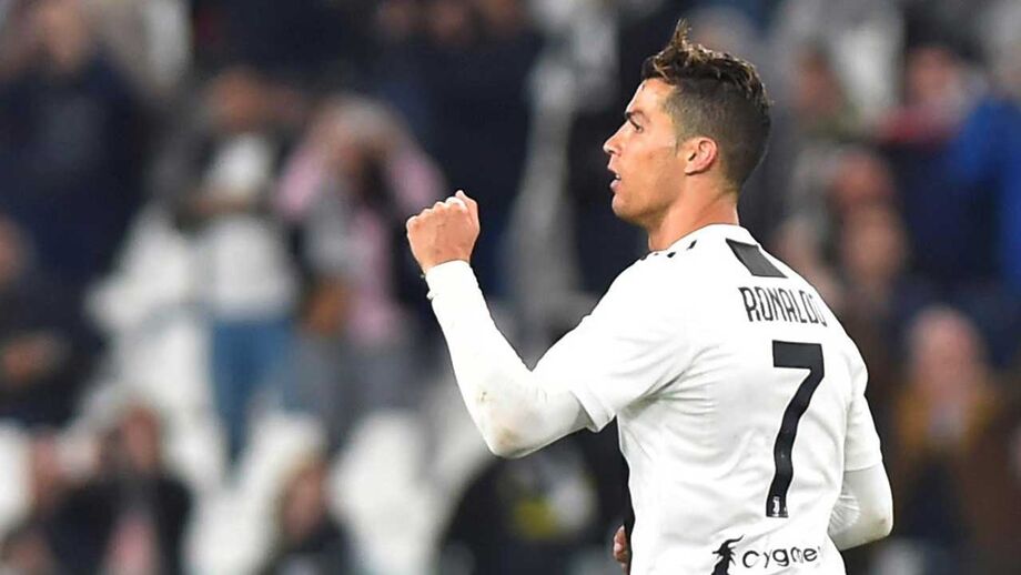 Aos 84' do Juventus-Torino, Cristiano Ronaldo fez o 1-1 de cabeça