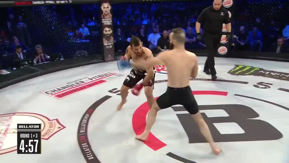 Lutador português derrotou Derek Campos logo no primeiro assalto