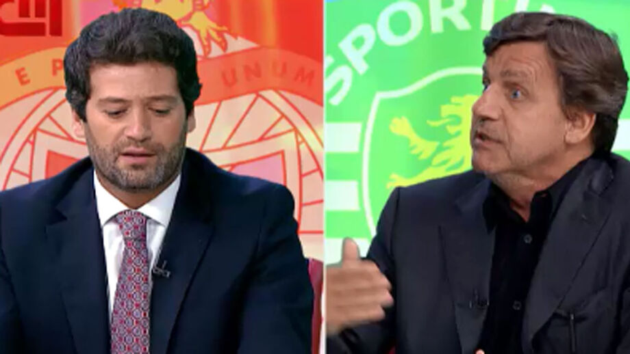 Declarações sobre o FC Porto levaram a a uma troca de palavras mais acesas entre André Ventura e Jaime Mourão Ferreira